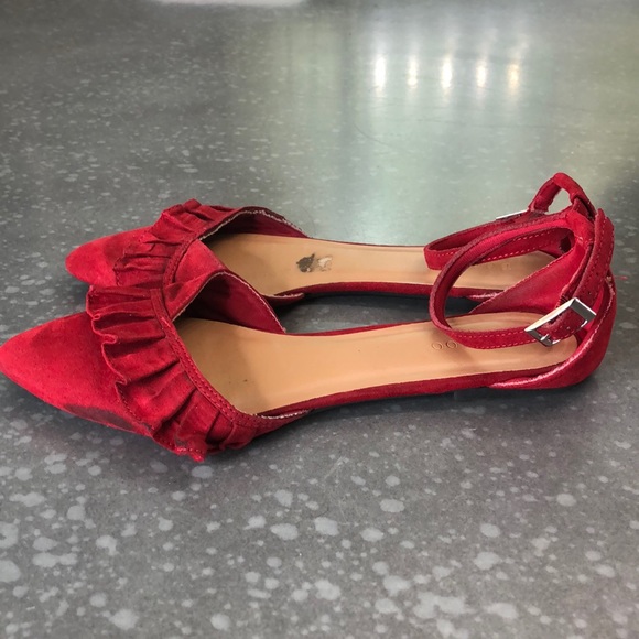 Cute red flats ! - Picture 2 of 4